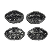 4 Pcs Durable 1/10 RC Crawler Tires OffRoad Truck Wheels for Snow Trail and DIY Modification
