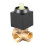 Copper Concealed 3-Way Rough-In Shower Valve Black 1
