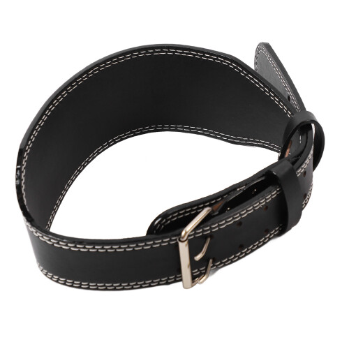S-110cm PVC Weight Lifting Belt Black 43.31in 1