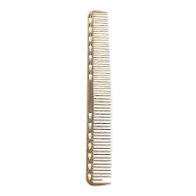 (Long, Gold) Aluminum Hair Comb Metal Cutting Hairdressing Barbers Combs Anti-Static