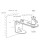 Wall Mounted Projector Stand with 360 Adjustable Angle, Telescopic Control, Durable Steel Bracket 3