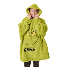 The Grinch Blanket Hoodie (Mens Green)