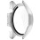 (Silver) Tempered Glass Screen Protector Pc Frame Watch Case For Huawei Watch Gt 4 46mm, With Dial Plate 5