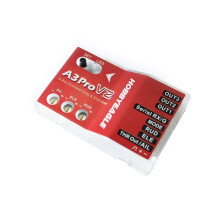A3 ProV2 6 Axis RC Flight Controller with Precision Gyro Stabilizer for Fixed Wing Airplanes