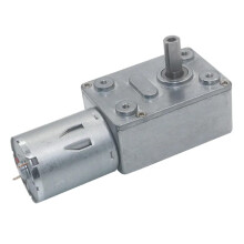 6RPM 24V Worm Gear Motor Torque SelfLocking DC Gear Motor for Robotics and DIY Models