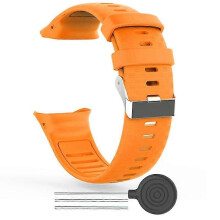 (Orange) Replacement Silicone Soft Watchband Smart Watch Wrist Strap for Polar Vantage V