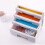 Plastic File Cabinet 5 Drawer Lockable File Storage Organizer A4 Under Desk Durable Plastic Build 3