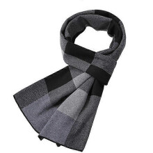 (color 23) 2022 Casual Cool Winter Scarves Men Scarf Warm Neckercheif Business Plaid Kint Scarves Men Cotton Wraps Male Sjaal Foulard