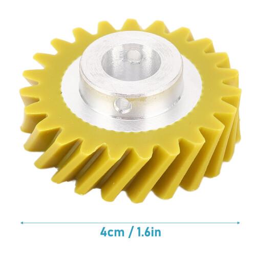 Yellow Worm Gear for  Mixer Replacement Part Durable Material 5K45SS 1
