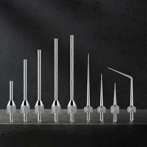 (Flat stylus 1.5mm) Gauge Pins for Accurate Depth Measurement Dial Indicators and Thread Measuring 1