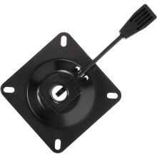 Office Chair Base Replacement with Tilt Handle, Durable Iron Swivel Plate for Gaming or Office Chairs