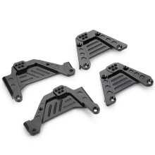 Metal RC Car Shock Towers and RC Shock Absorbers for Axial SCX10 III 1/10 Crawler Upgrade Durable