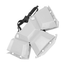 Foldable High-Strength Helmet One Size White