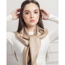 (90x90cm, BK5-6) Solid Color Head Scarf Women Blcak Square 90*90cm Silk Foulard Satin Bandana Cheveux Neckerchief Hijab Hair scarves for ladies