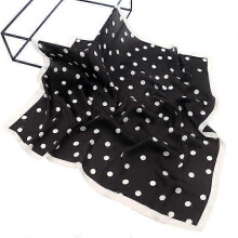 (70cm, 2710) 70cm Fashion Leopard Print Kerchief Hair Scarf For Women Silk Satin Hijab Scarves Female Square Headband Bag Scarfs Blue Green