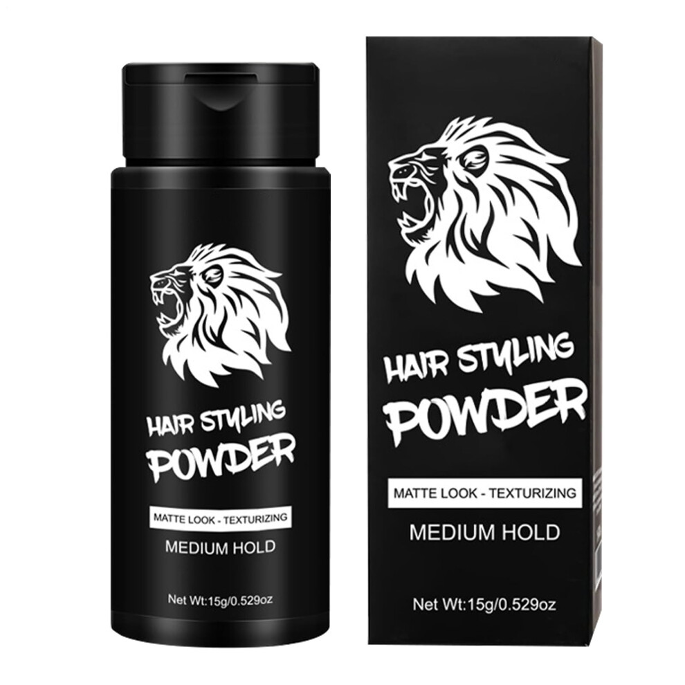 Hair Styling Powder 15g for Men and Women, Volumizing Texturizing Formula with Instant Root Lift and LongLasting Volume