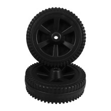 Grill Replacement Wheels 2pcs Plastic BBQ Caster Wheels with Brake Easy SelfAdhesive HeavyDuty Design