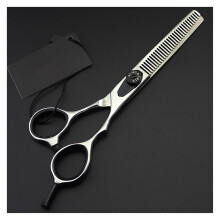 6 Inch Professional Hair Cutting and Thinning Scissors Set, Ultra Sharp Stainless Steel Barber Shears for Salon and Home Use