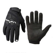 (2XL, Black) Motorcycle Racing Gloves Non-slip Wear Resistant Breathable Full Finger Gloves