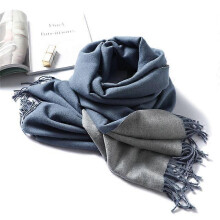 (WJ32-38) 2022 Thick Warm Cashmere Winter Scarf Women Shawl Wraps Double Side Female Pashmina Solid Blanket Stoles Lady Luxury Scarves