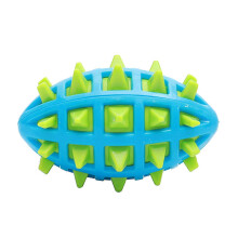 (B) Dog Chew Toys Chewers for Aggressive Indestructible Squeaky Dogs Toy Fetch Balls