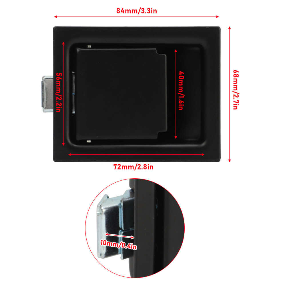 Stylish Steel Paddle Latch For Rvs 7293282610187