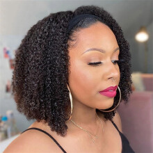 Afro Curly Synthetic Wig for Women Natural Look Lace Front Heat Resistant Fibers Daily Wear