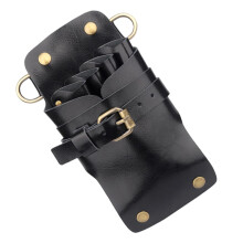 Professional Barber Tool Belt with Large Capacity for Scissors and Combs Hairdressing Waist Bag for Salon Use