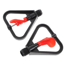 6pcs Garden Sprinkler Set with Automatic Rotating Sprinkler Heads for 360 Lawn Irrigation and Plants