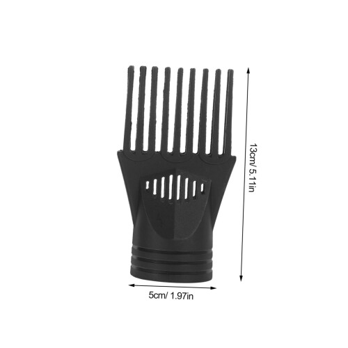 2Pcs Universal Blow Dryer Comb Attachment and Hair Dryer Diffuser for Fast Drying Volume Styling 1