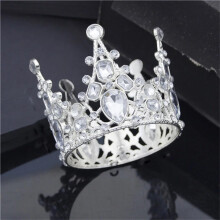 Elegant Bridal Pearl Tiara Crown for Women, Sparkling Alloy Headpiece for Birthday and Prom