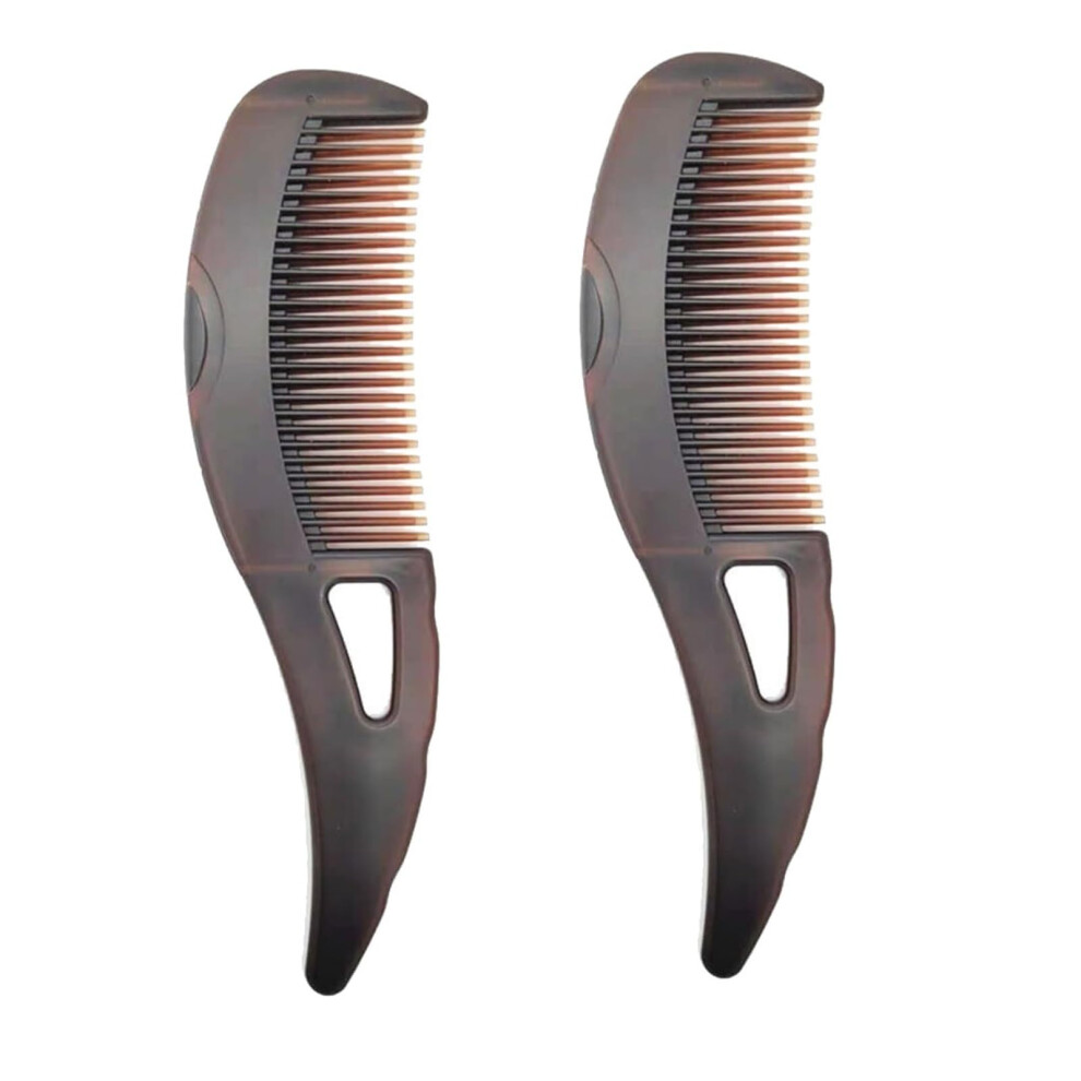Scalp Massager Brush Anti Dandruff Comb 2 Pack for Deep Scalp Cleansing and Gentle Detangling
