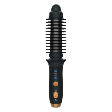 Cordless Curling Iron with Nylon Bristles, Rechargeable Hair Curler for Effortless Waves and Travel