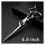 Professional Hair Cutting Scissors Set, Ergonomic Barber Shears with Sharp Precision Blades, 2PCS Silvery 3