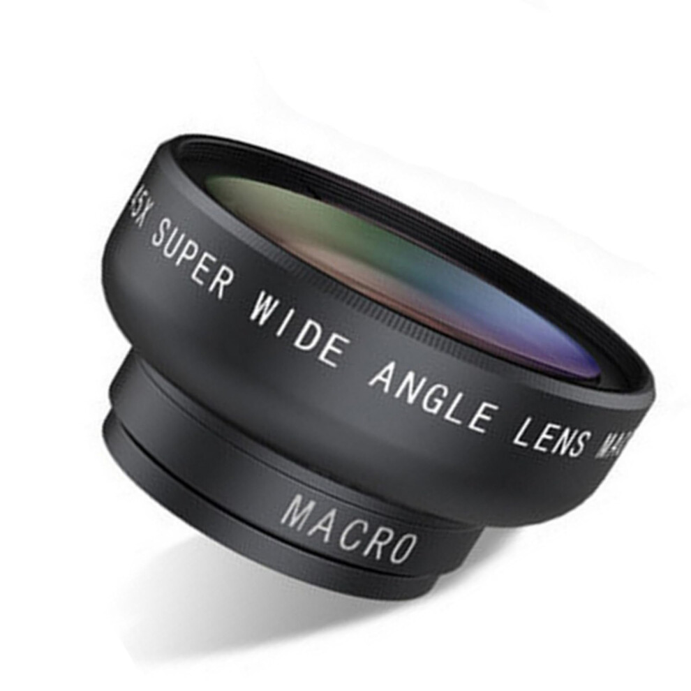 0.45X Wide Angle And Macro Lens For Smartphone, Universal 37Mm Aluminum Alloy Multicoated Camera Lens 9330225373766