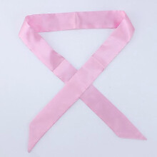 (D76) Small Silk Scarf Solid Handle Bag Ribbons Headband female 2021 Fashion Luxury Brand satin Hair Tie Long Scarves
