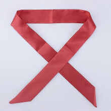 (D84) Small Silk Scarf Solid Handle Bag Ribbons Headband female 2021 Fashion Luxury Brand satin Hair Tie Long Scarves