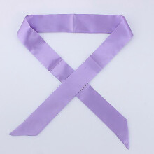 (D97) Small Silk Scarf Solid Handle Bag Ribbons Headband female 2021 Fashion Luxury Brand satin Hair Tie Long Scarves