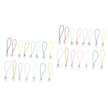 200pcs Phone Lanyard Straps with Easy Attach Loop Design, Color Assorted Ropes for Keys, ID Cards and Tablets