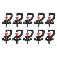 Mist Sprayer Nozzle 360 Full Circle Adjustable Micro Sprinkler for Greenhouse Seedlings and Flowers