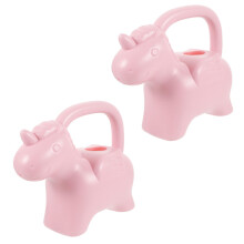2pcs Animal Shaped Watering Can Elephant Design for Kids Garden and Indoor Plants Ergonomic Handle