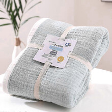 (B 200x230cm, green) 100% Cotton Muslin Blanket for Adults 6-Layer Breathable Muslin Blanket Lightweight Bed Blanket Soft Cotton Blanket All Seasons