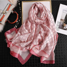 (180x90CM, 59) 180*90CM Silk Scarves 2022 Popular Belt Print Handkerchief Female Dustproof Beach Towel Summer Sunscreen Shawls bandanna foulard
