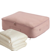 Compression Packing Cubes Set Waterproof Travel Luggage Organizer Bags with Zipper and Handle