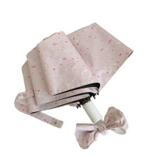 UV Umbrella Automatic Open Close Pink Windproof Compact Sun Rain Parasol with UVResistant Canopy
