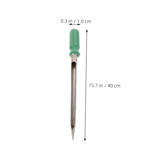 Stainless Steel Grain Sampler Probe with Sharp Tip and Ergonomic Grip for Agricultural Soil Sampling 1