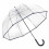 Clear Bubble Umbrella Windproof Automatic Open Waterproof Lightweight 31‑Inch Dome 14‑Piece Set 1
