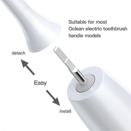 (1Pc, Black) Electric Toothbrush Head Compatible For Oclean Brush Head