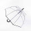 Clear Bubble Umbrella Windproof Automatic Open Waterproof Lightweight 31‑Inch Dome 14‑Piece Set 2