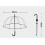 Clear Bubble Umbrella Windproof Automatic Open Waterproof Lightweight 31‑Inch Dome 14‑Piece Set 3